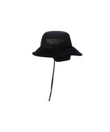 Unisex Shadowing Bucket Hat - Black