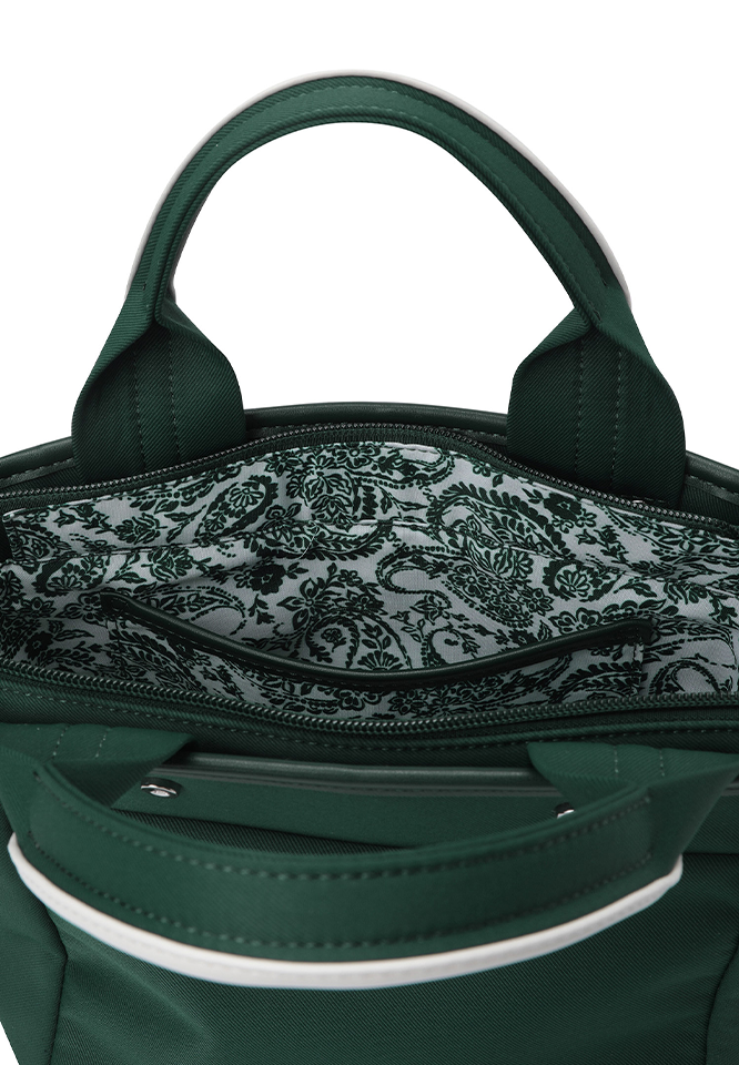 Unisex Color Pop Daily Tote Bag - Dark Green