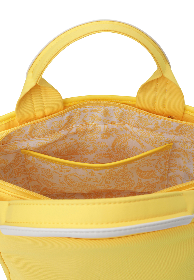 Unisex Color Pop Daily Tote Bag - Yellow