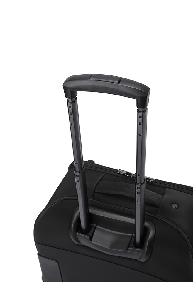Unisex Incision Trolley Boston Bag - Black