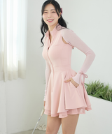 J.Jane Summer Shrug Summer Bolero Cardigan - Pink