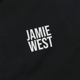 Jamie West Active Half Zip-up Hoodie Pullover - Black
