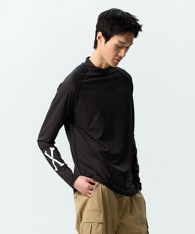 Jamie West Cross Bone Base Layer - Black