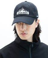 Jamie West Flame Ballcap - Black