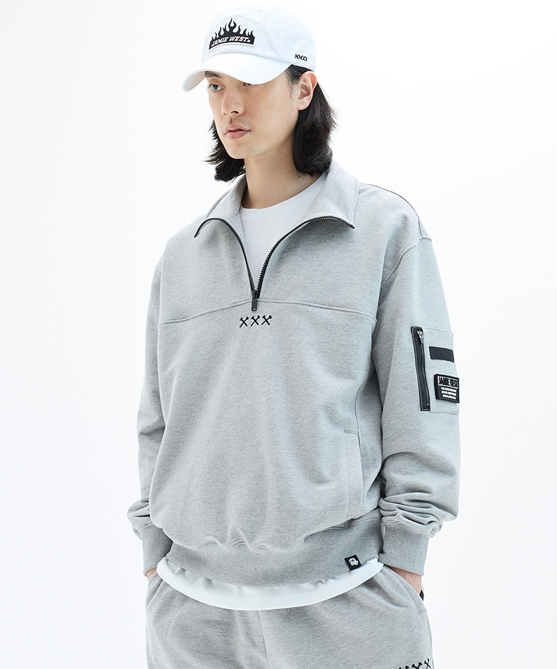 Jamie West Flame Ballcap - White