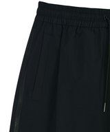 Jamie West Side Ventilation Zip-Up Shorts - Black