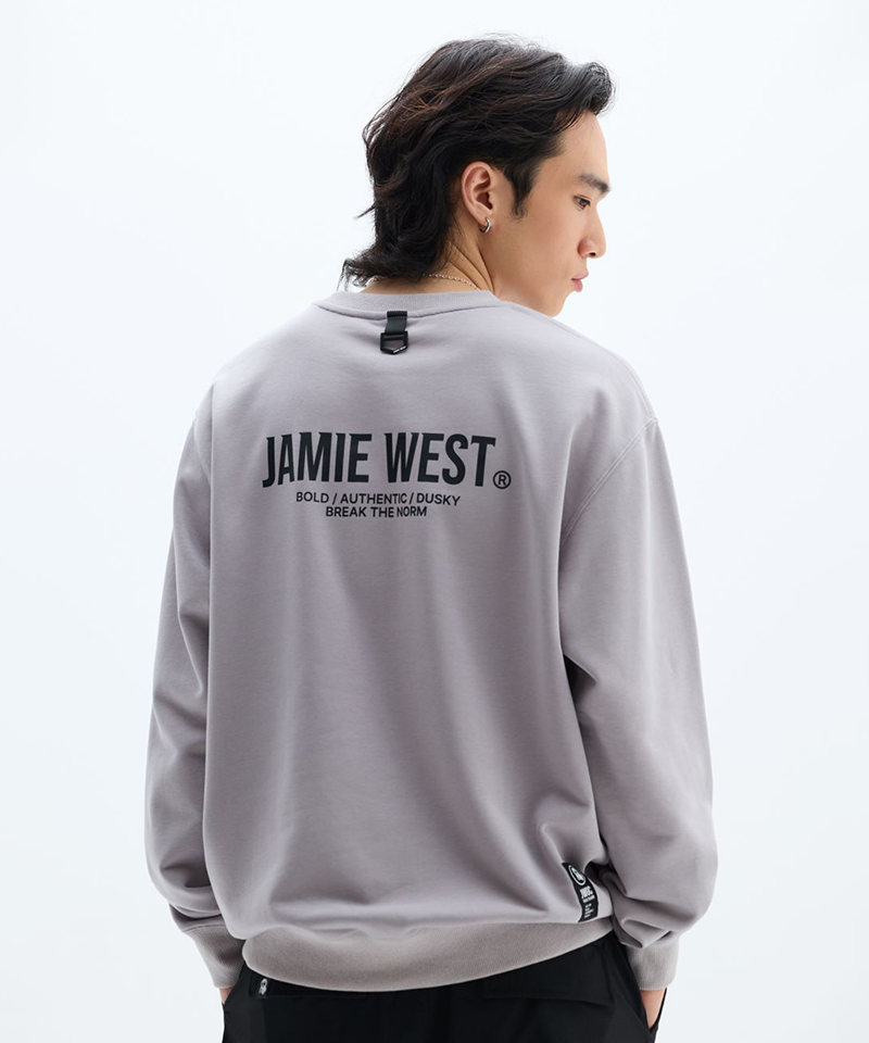 Jamie West Essential Sweatshirts - Grey