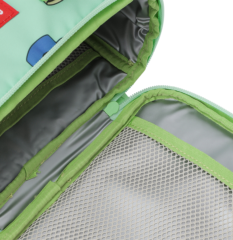 Lunch Cooler Bag Shoulder Strap Donut - Mint