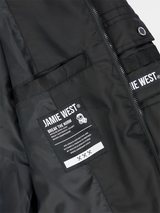 Jamie West Stand Collar Windbreaker - Black
