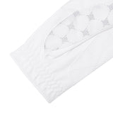 Women's Monogram See-Through Glove (PAIR) - White