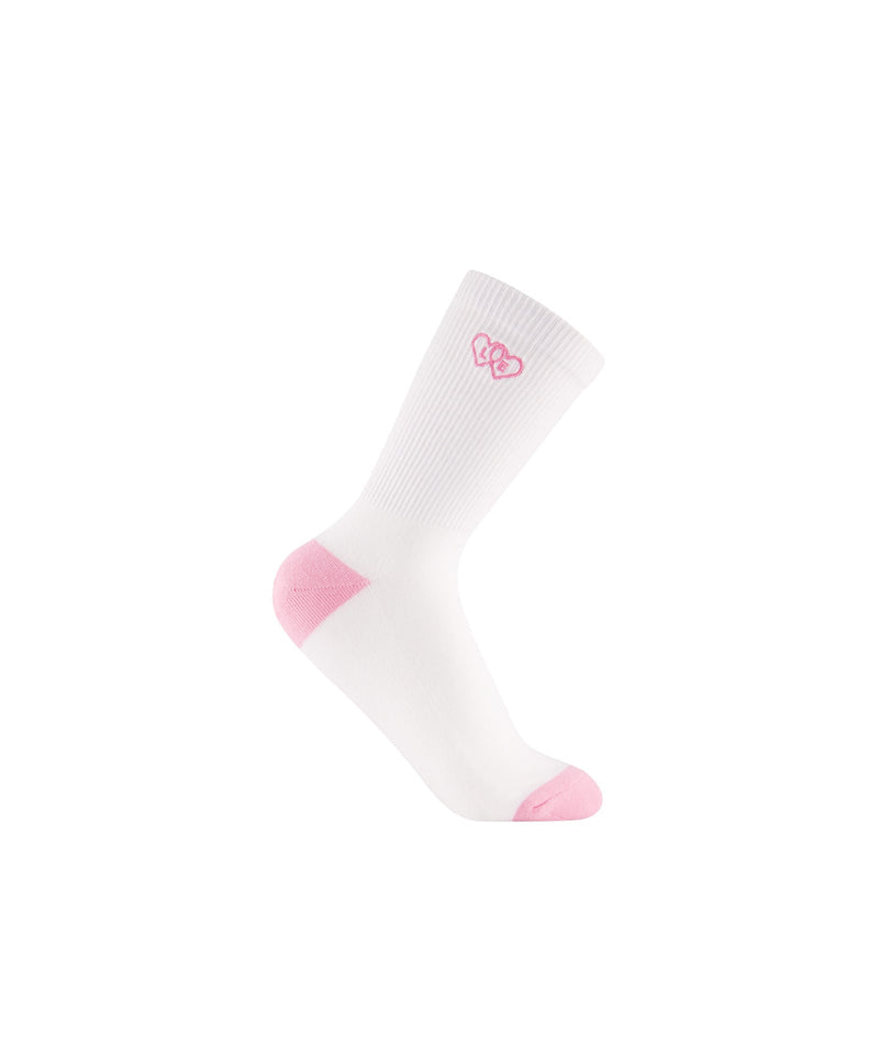 LE SONNET Two Hearts Socks - 2 Colors