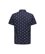 GG Men's Monogram Short Sleeve T-Shirt - Navy
