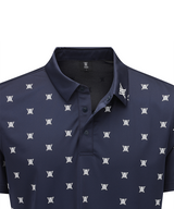 GG Men's Monogram Short Sleeve T-Shirt - Navy