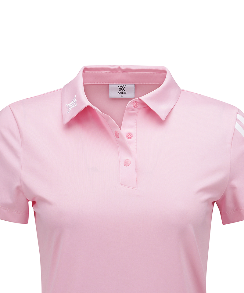 GG Women's Sleeve Print Short Sleeve T-Shirt - Pink