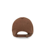 Logo Embroidered Ball Cap Chocolate Brown