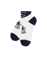 Castelbajac Men's Color Block Character Ankle Socks - Navy