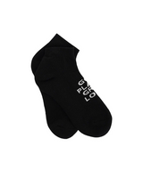 Castelbajac Men's Season Slogan Point Ankle Socks - Black