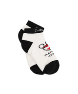 Castelbajac Women's Color Block Character Ankle Socks - Black