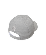 Castelbajac Men's Seersucker Stripe Artwork Ball Cap - Grey