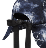 Castelbajac Women's Seersucker Pattern Ribbon Bucket Hat- 2 Colors