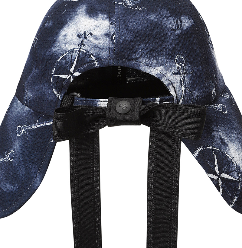 Castelbajac Women's Seersucker Pattern Ribbon Bucket Hat- 2 Colors