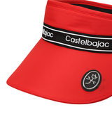 Castelbajac Women's Logo Tape Ribbon Sun Visor - 3 Colors