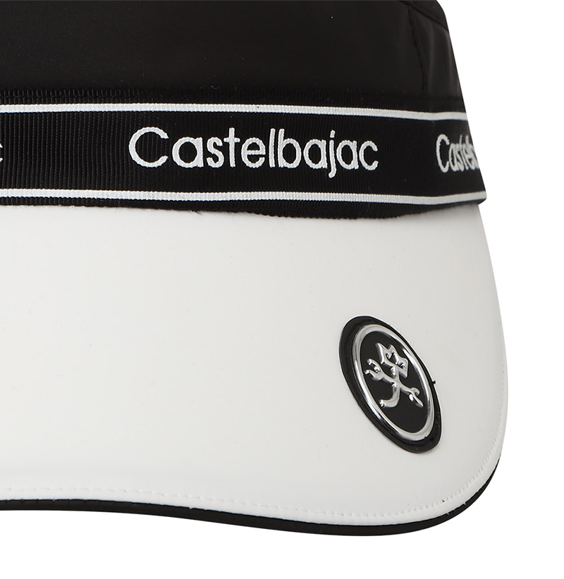 Castelbajac Women's Logo Tape Ribbon Sun Visor - 3 Colors