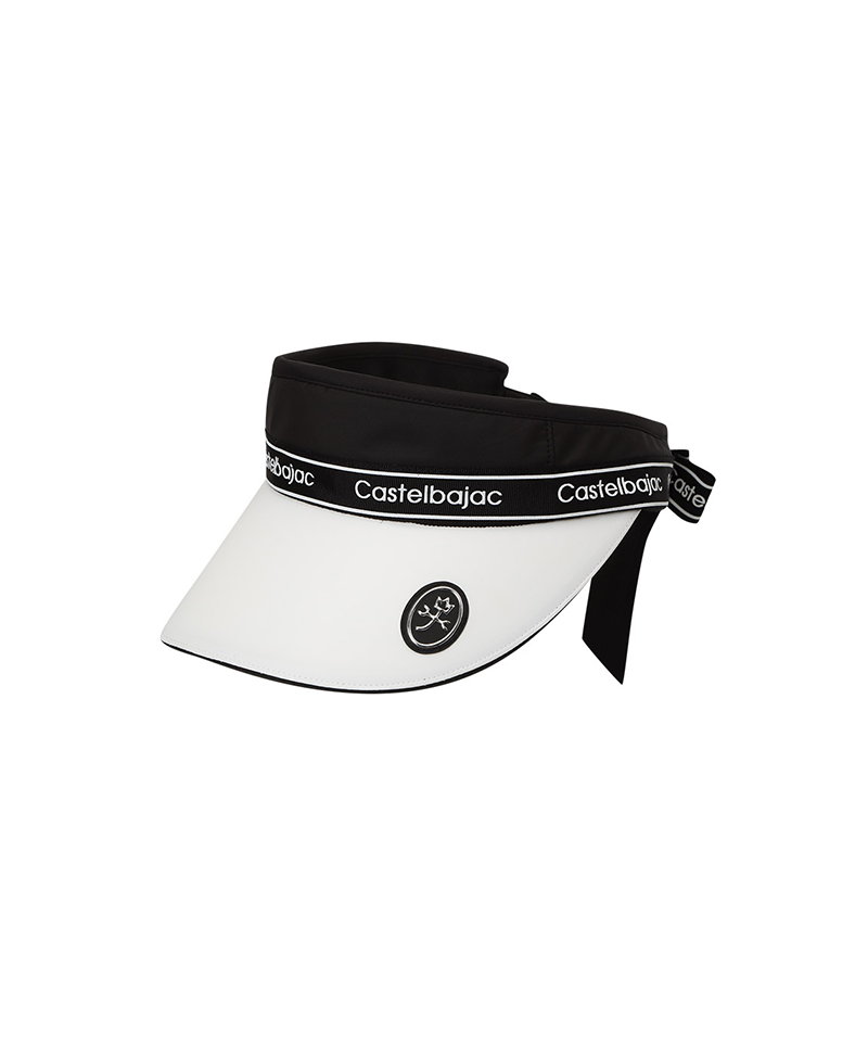 Castelbajac Women's Logo Tape Ribbon Sun Visor - 3 Colors