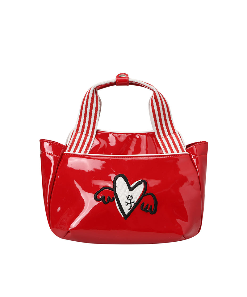 Castelbajac Women's Enamel Artwork Embroidered Tote Bag - 2 Colors
