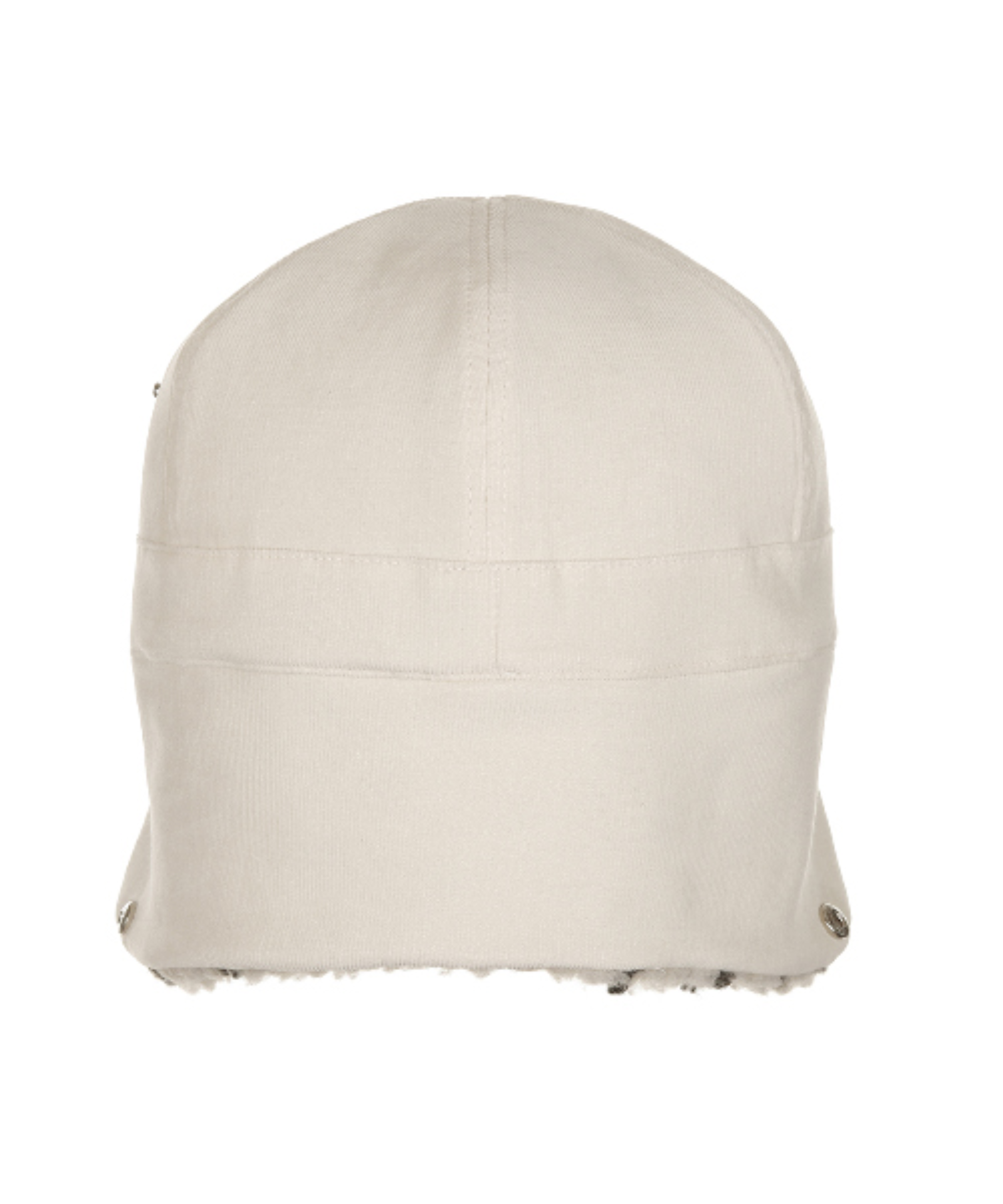 Dot Boa Earflap Cap Ivory