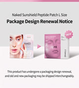 NAKED SunShield Peptide Patch L size (5ct)