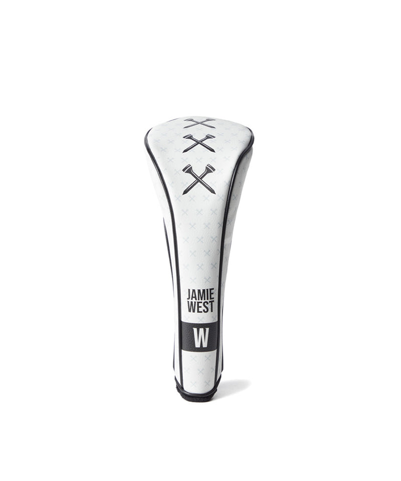 Jamie West Henry Wood Headcover - White