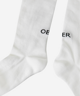 OBER Golf Monotone Color Blocking Socks Black