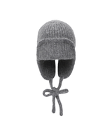 Monday Flow Soft Earflap Beanie Gray