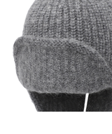 Monday Flow Soft Earflap Beanie Gray