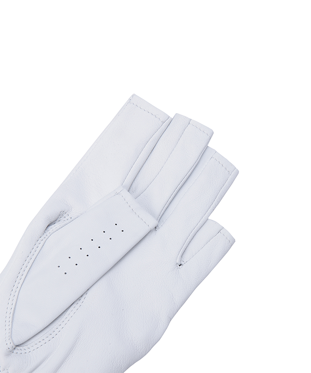 Women's Two Handed Nail Gloves - White