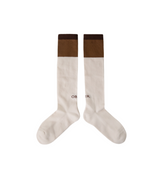 OBER Golf Two Tone Color Block Socks Brown