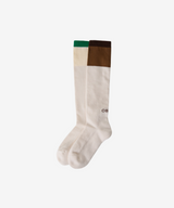 OBER Golf Two Tone Color Block Socks Brown