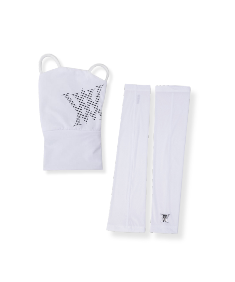 ANEW Golf Men's  UV Protection Set2 - White