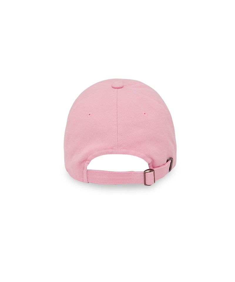 Logo Embroidered Ball Cap Bubble Pink