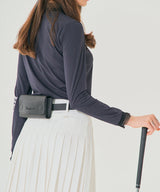 BENECIA 12 Logo Wide Magnet Hip Sack - Black