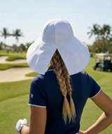 Women's Uv Cut Bucket Hat - White