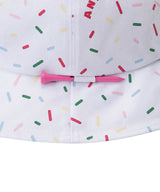 ANEW Sprinkle Donut Pattern Bucket Hat - White