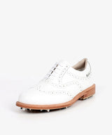 Giclee Unisex Classy Premium Leather Golf Shoes - White
