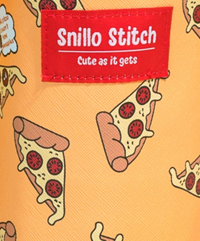 SNILLO STITCH Tumbler Pouch Pizza - Yellow