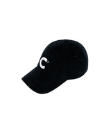 CREVE NINE: Corduroy Ball Cap - Black