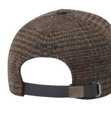 ANEW Check Ball Cap - Brown