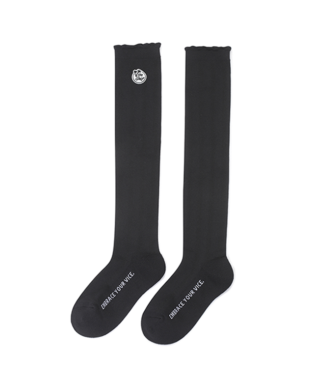 Vice Golf Atelier Aqua Knee High Socks - Black