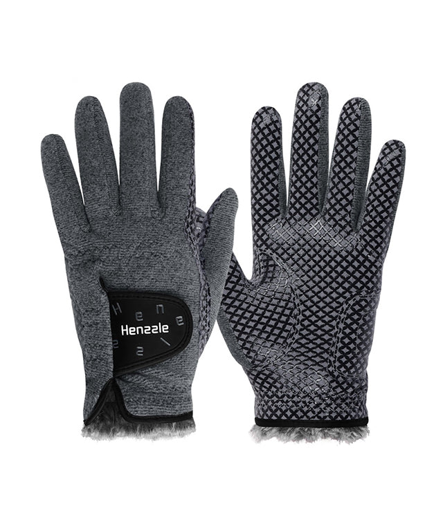 Henzzle Winter Golf Glove For Men - Gray