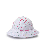 ANEW Sprinkle Donut Pattern Bucket Hat - White